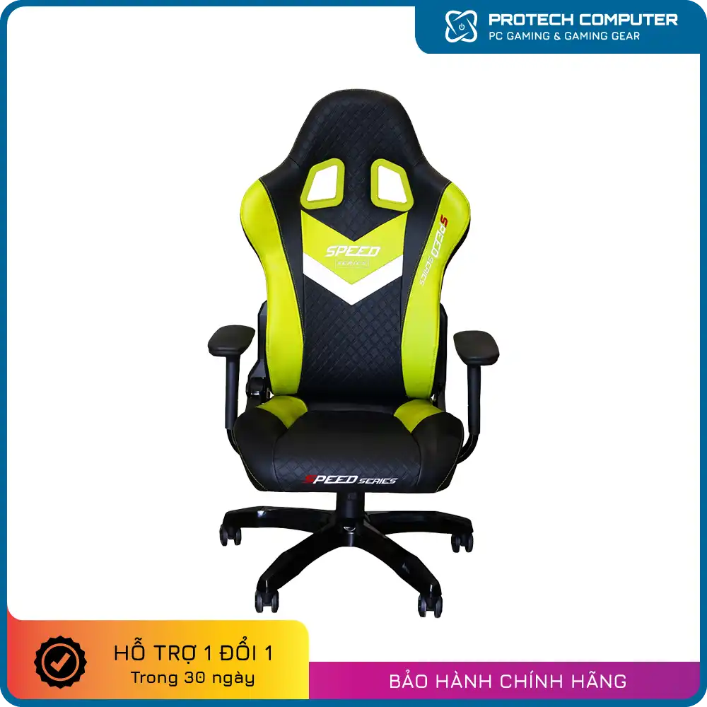 Ghế Gaming – Quán Net SPEED-X01 (Lưng ngả- chân xoay)